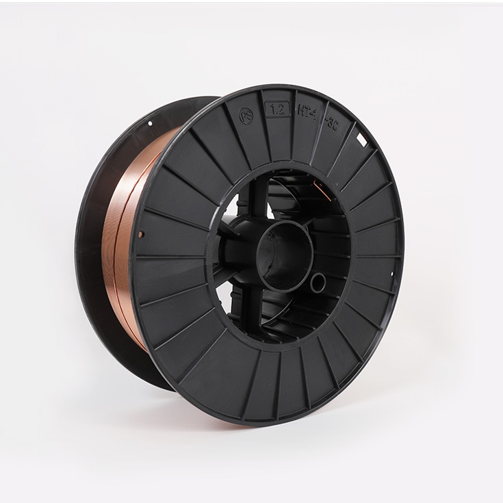 MIG/MAG用スチールソリッドワイヤ(ER-70S-6) HG-WD-10 ワイヤ径1.2mm×15kg リール径270mm 溶接ワイヤ 溶接棒 溶接 溶接機 溶接機械