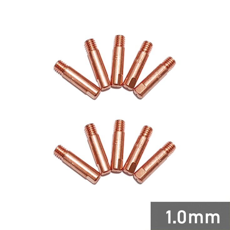 【10個入】 コンタクトチップ 1.0mm ／YS-MIG200