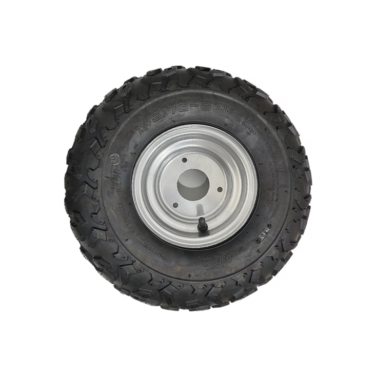 ホイール付きタイヤ右用 ／ 粉砕機 YS-GS-350H 用