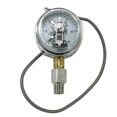 圧力計 電気接触圧力計 パイプ継手変換アダプタ付き G 1 / 4 