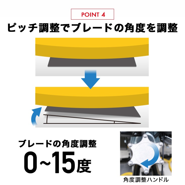 エンジン式パワートロウェル ディスク付き HG-S60