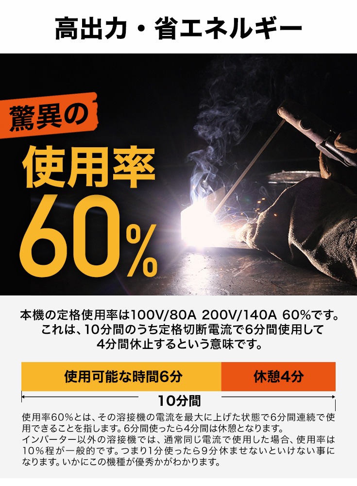 アーク溶接機 HG-MMA-140D