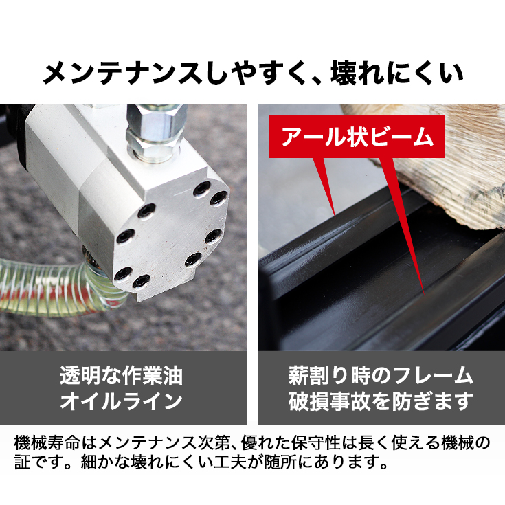 薪割り機 完成品 HG-MKWR37T