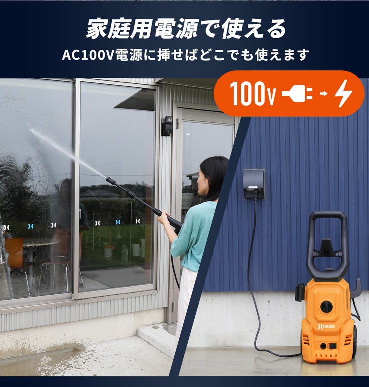 電動高圧洗浄機 HG-EHPW307