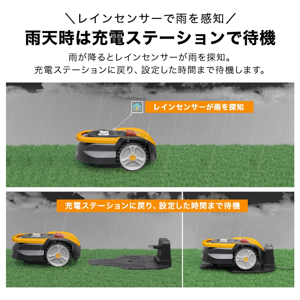 【リユース品】ロボット芝刈機 カルン302 HG-RMA302