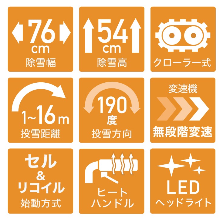 【来季準備に!・即納】自走式エンジン除雪機 本体のみ HG-ST1332