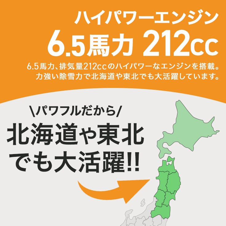 自走式エンジン除雪機 10L携行缶セット HG-K6560C-2