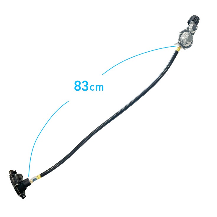 圧力調整器付LP ガスホース／インバーター発電機 DLG4000iSR用