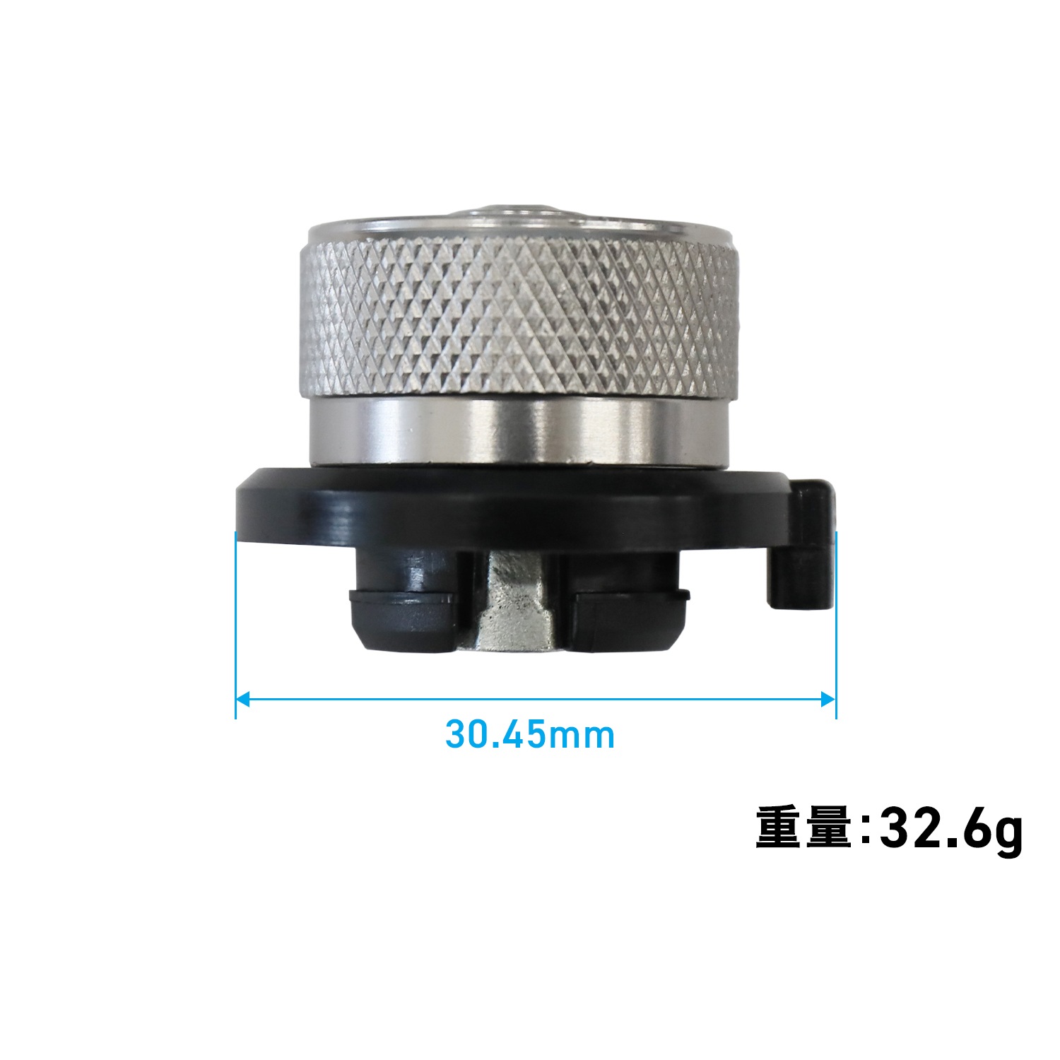 ガス式ピザオーブン対応カセットボンベ用アダプタ HG-GPIZONP001