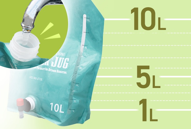 ウォータージャグ 10L 1枚 HG-WJ-LT10L