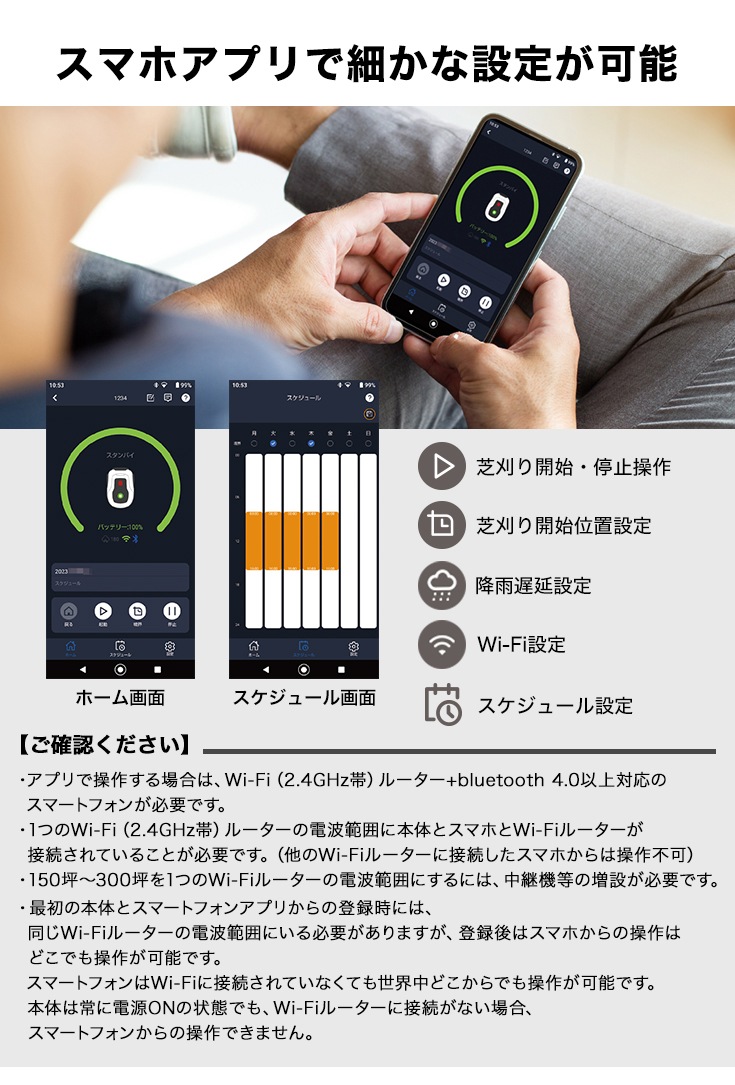 ロボット芝刈機 カルン1001 HG-RMA1001