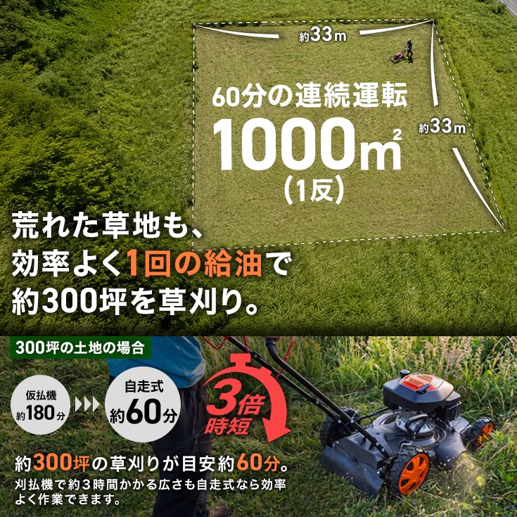 自走式草刈機 YS-M200S