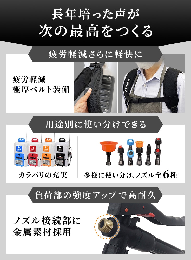 電動噴霧器 HG-KBS16LNBK