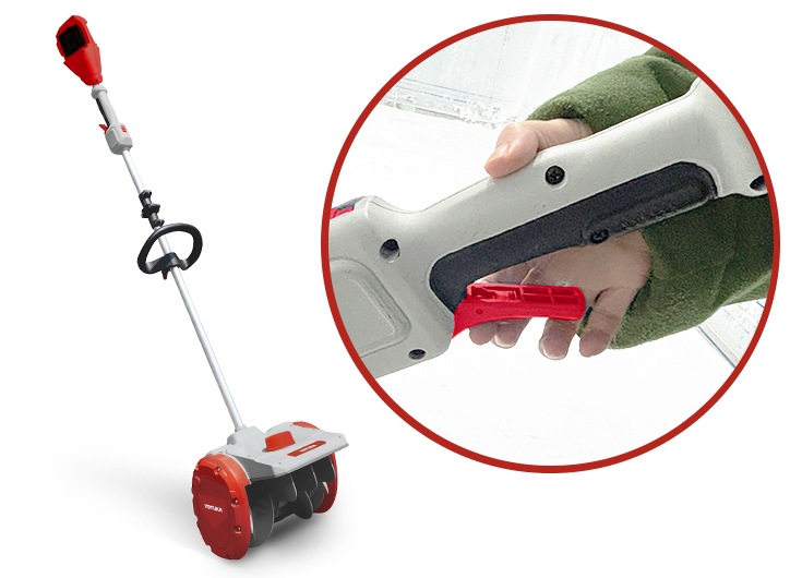 電動除雪機スノーショベル YS-ESS20W12（本体+6Ahバッテリー2個+充電器セット）