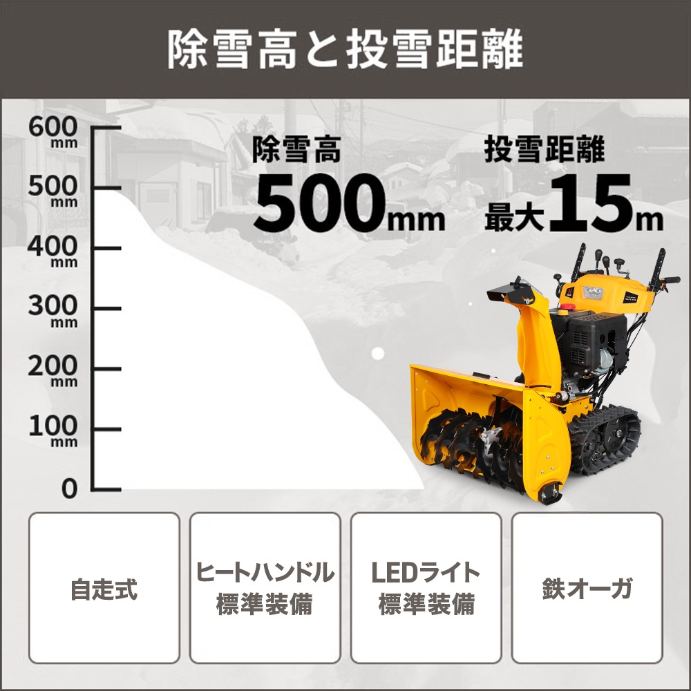 HAIGEハイガー 除雪機　美品 HG-K1101Q 自宅配送可能】自走式エンジン除雪機 HG-K1101Q | 除雪機,エンジン除雪