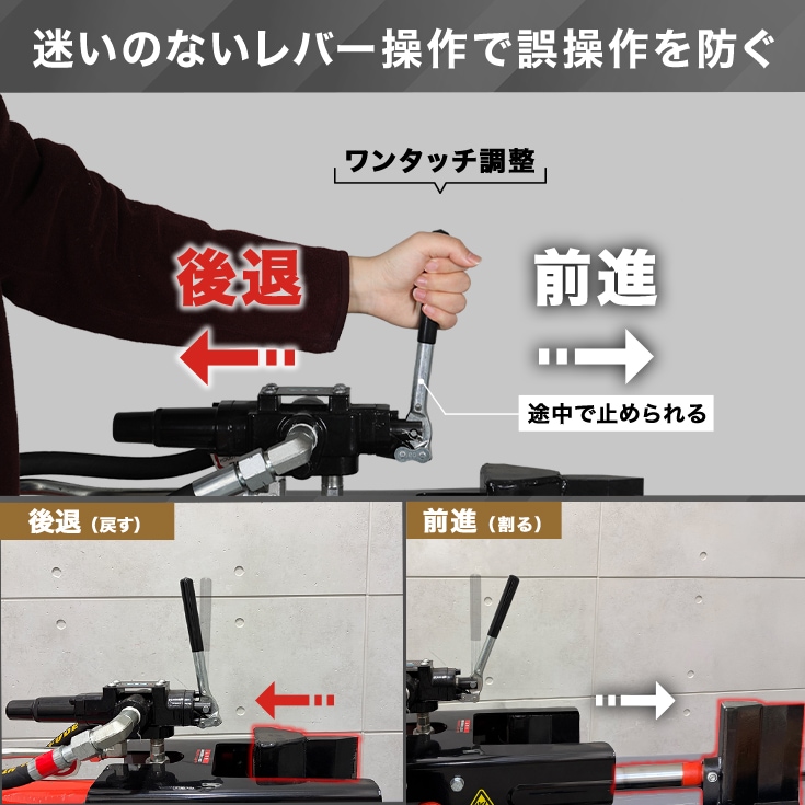 エンジン式薪割り機 YS-MKWR20T