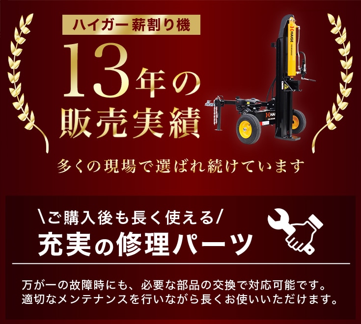 エンジン式薪割り機 YS-MKWR20T