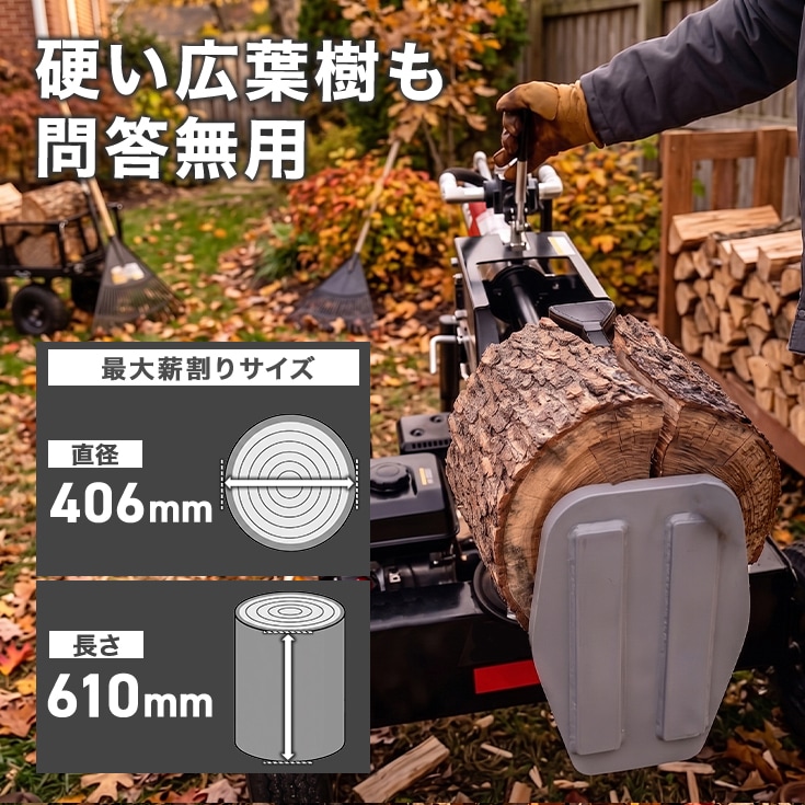 エンジン式薪割り機 YS-MKWR20T