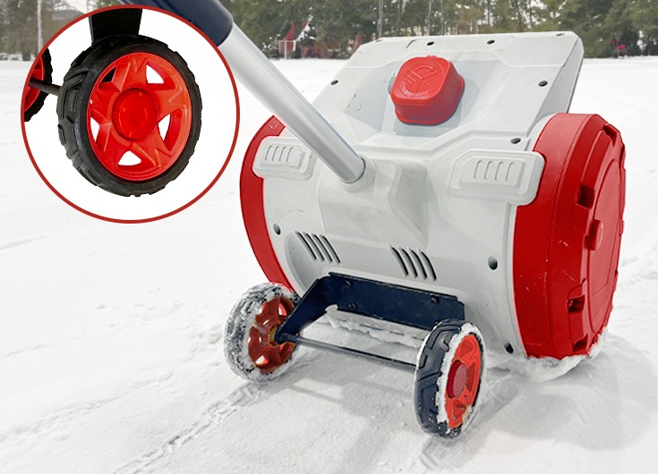 電動除雪機スノーショベル YS-ESS20W12 （本体+8Ahバッテリー2個＋充電器セット）