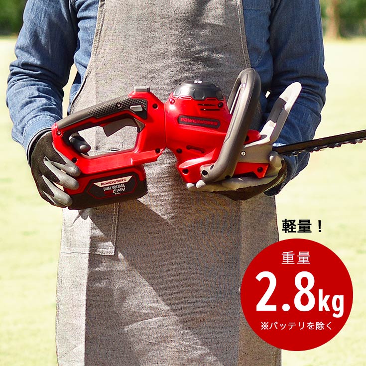 充電式電動ヘッジトリマー 本体のみ P48HT