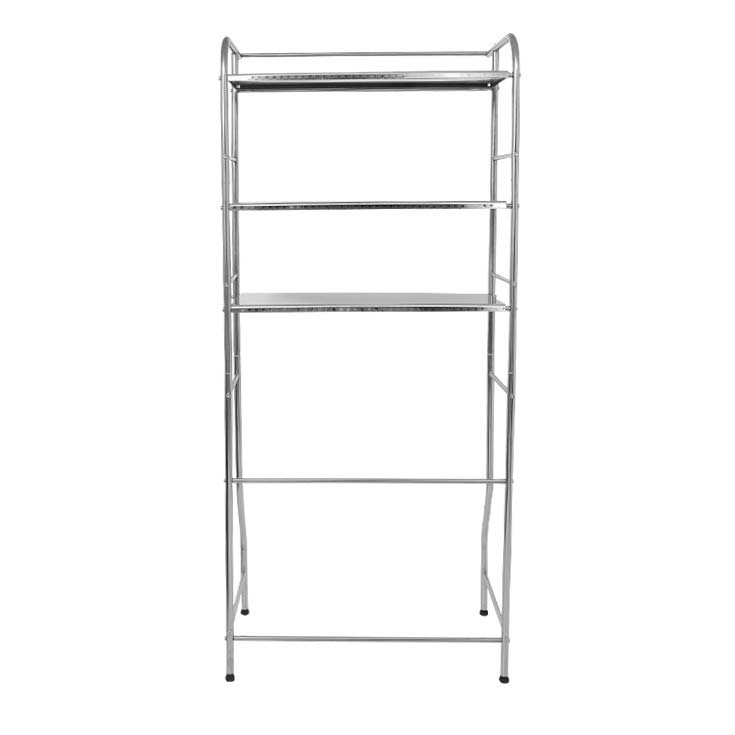 【最終処分／在庫限り】ランドリーラック ステンレス製 収納棚 おしゃれ 縦型 家庭用 HG-PQ-002 ※保証なし