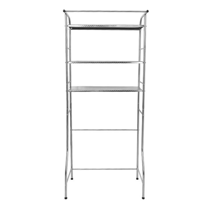 【最終処分／在庫限り】ランドリーラック ステンレス製 収納棚 おしゃれ 縦型 家庭用 HG-PQ-002 ※保証なし