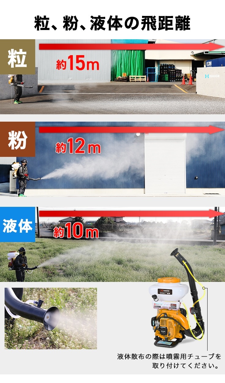 エンジン散布機 HG-3WF-3A