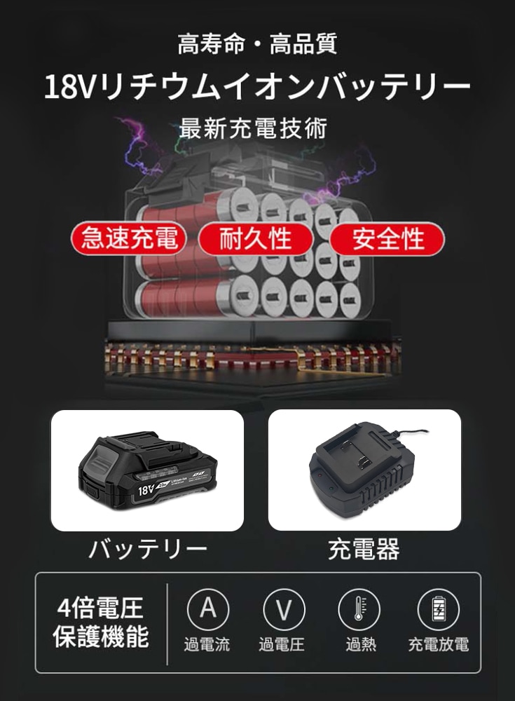 バッテリー式 草芝刈機 本体のみ（バッテリーなし） EP-LM-GCJ21MK