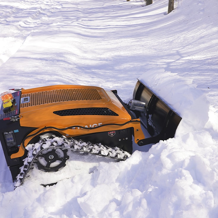 ラジコン草刈機 HG-RCGC501-2専用スノーブレード　HG-RCGC501-OP001 