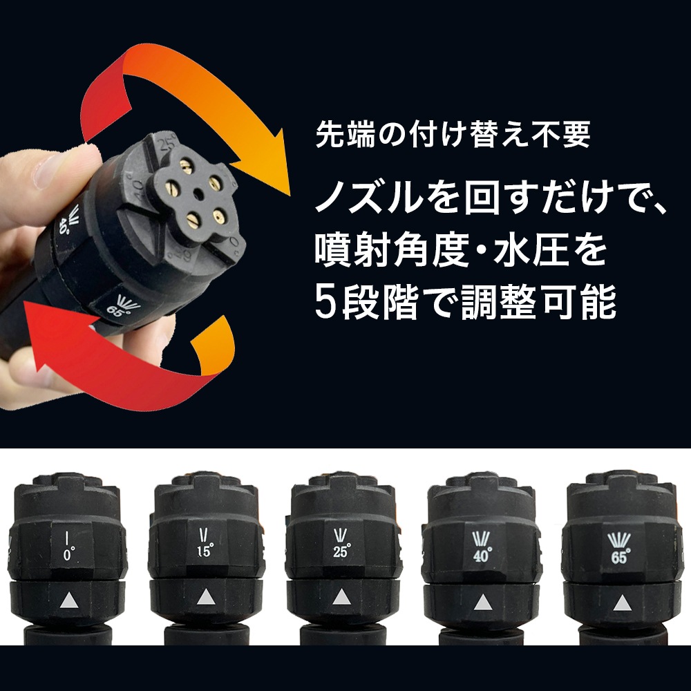 充電式電動高圧洗浄機 EP-HC-299