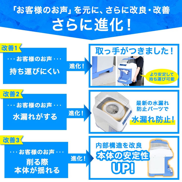 電動かき氷機 フットペダル付き WF-B188