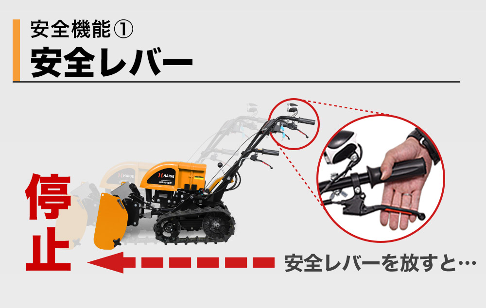 自走式電動除雪機 HG-K5080E | 除雪機,電動除雪機 | HAIGE(ハイガー