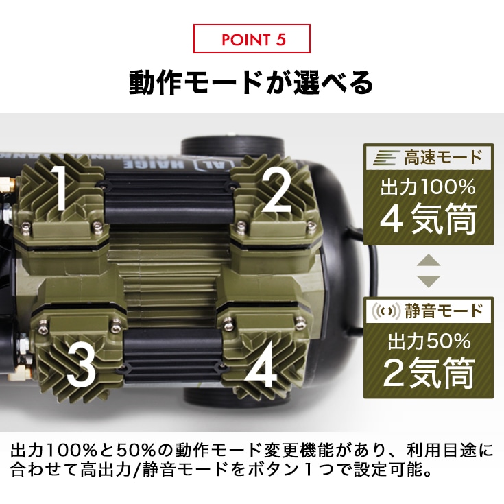 リユース品】エアーコンプレッサー 36L HG-DC991AL | セール・特価品