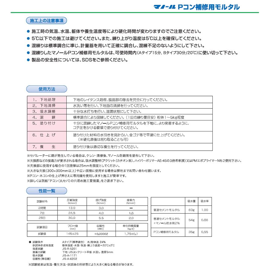 補修モルタル用防せい剤 未開封未使用 左官 ※値段交渉有り