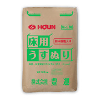豊運 床用うすぬり 25kg/袋 粉末樹脂入り 床補修 コンクリート補修 駐車場 セメント|豊運|メーカー別検索１
