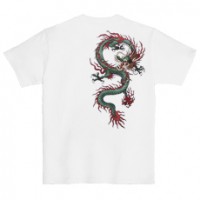 和柄Ｔシャツ　昇龍　[レディース半袖 (バックプリント)]|和柄Ｔシャツ [半袖,レディース,バックプリント]|和柄Ｔシャツ [レディース半袖]