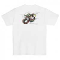 和柄Ｔシャツ　睨み龍　[レディース半袖 (バックプリント)]|和柄Ｔシャツ [半袖,レディース,バックプリント]|和柄Ｔシャツ [レディース半袖]