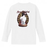 和柄Ｔシャツ　龍墨芸者　[メンズ長袖 (バックプリント)]|和柄Ｔシャツ [長袖,メンズ,バックプリント]|和柄Ｔシャツ [メンズ長袖]