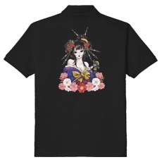 和柄ポロシャツ　華芸者　[メンズ半袖]|和柄ポロシャツ [メンズ]