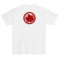 和柄家紋Ｔシャツ　平家蝶家紋　[レディース半袖 (バックプリント)]|和柄家紋_バックプリント|和柄家紋Ｔシャツ[レディース半袖]