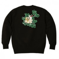 和柄トレーナー　唐草羊戯画　[レディース]|和柄トレーナー [レディース]