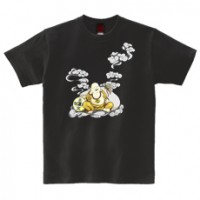 和柄Ｔシャツ　平安の布袋　[レディース半袖]|和柄Ｔシャツ [半袖,レディース,通常プリント]|和柄Ｔシャツ [レディース半袖]