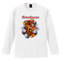 和柄Ｔシャツ　鬼若丸　[メンズ長袖]|和柄Ｔシャツ [長袖,メンズ,通常プリント]|和柄Ｔシャツ [メンズ長袖]