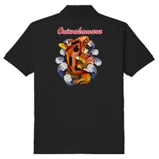 和柄ポロシャツ　鬼若丸　[メンズ半袖]|和柄ポロシャツ [メンズ]