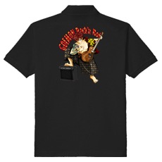 和柄ポロシャツ　五右衛門ロック　[メンズ半袖]|和柄ポロシャツ [メンズ]