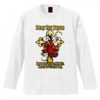 和柄Ｔシャツ　ガラシャの祈り　[メンズ長袖]|和柄Ｔシャツ [長袖,メンズ,通常プリント]|和柄Ｔシャツ [メンズ長袖]