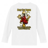 和柄Ｔシャツ　ガラシャの祈り　[メンズ長袖(バックプリント)]|和柄Ｔシャツ [長袖,メンズ,バックプリント]|和柄Ｔシャツ [メンズ長袖]