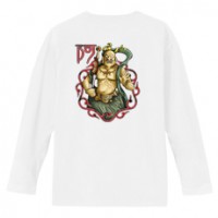 和柄Ｔシャツ　阿　[メンズ長袖(バックプリント)]|和柄Ｔシャツ [長袖,メンズ,バックプリント]|和柄Ｔシャツ [メンズ長袖]