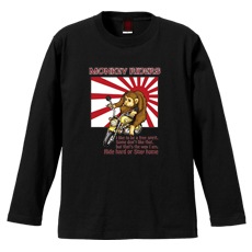 和柄Ｔシャツ　モンキーライダー　[メンズ長袖]|和柄Ｔシャツ [長袖,メンズ,通常プリント]|和柄Ｔシャツ [メンズ長袖]