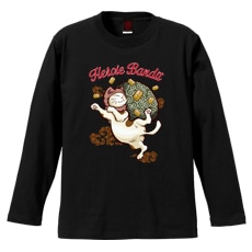 和柄Ｔシャツ　泥棒猫　[レディース長袖]|和柄Ｔシャツ [長袖,レディース,通常プリント]|和柄Ｔシャツ [レディース長袖]